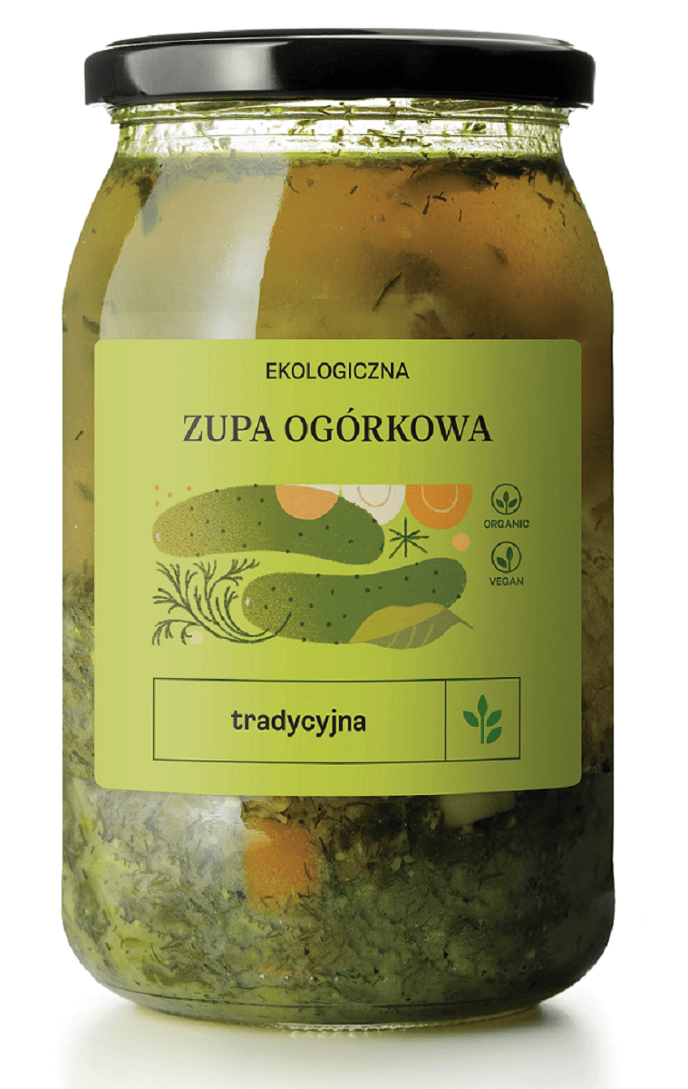 Zupa ogórkowa BIO 900 ml - DELIKATNA