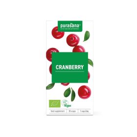 Żurawina BIO (360 mg) 30 KAPSUŁEK - PURASANA