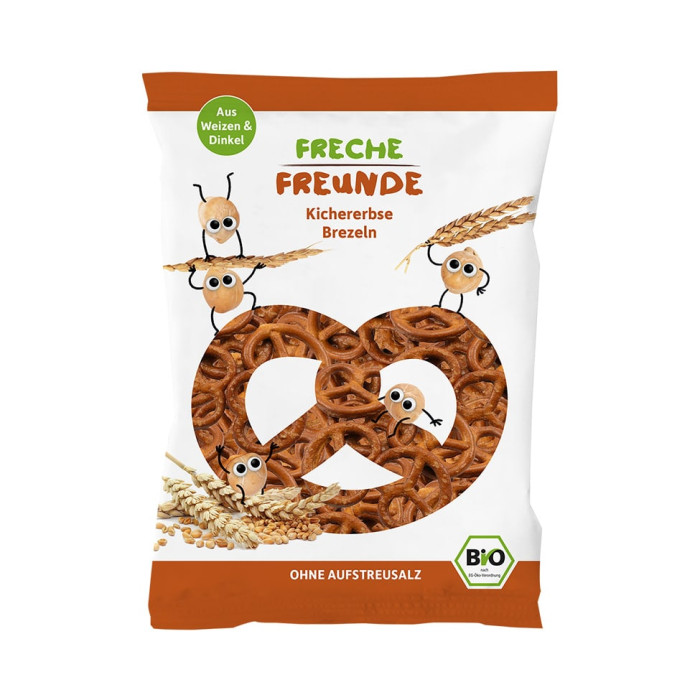 Precelki zbożowe z ciecierzycą dla dzieci BIO 75 g - FRECHE FREUNDE