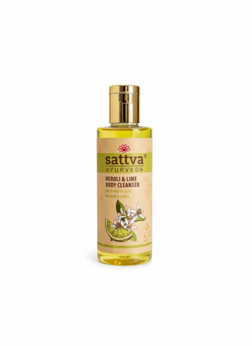 Żel do mycia ciała neroli i limonka 210 ml - SATTVA (AYURVEDA)