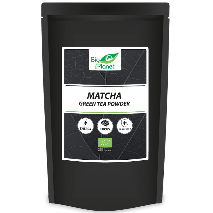 Herbata zielona matcha BIO 500 g - BIO PLANET INTERNATIONAL