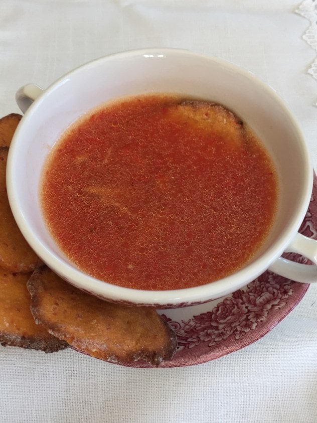 Zupa pomidorowo – paprykowa