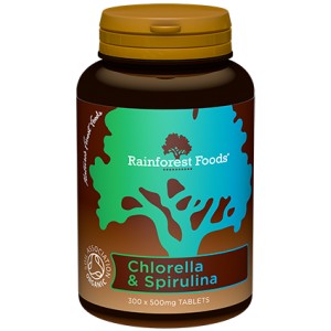 Chlorella & Spirulina BIO 300 tabl.